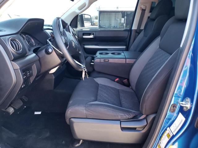 5TFRY5F18HX213553 - 2017 TOYOTA TUNDRA DOUBLE CAB SR/SR5 BLUE photo 7