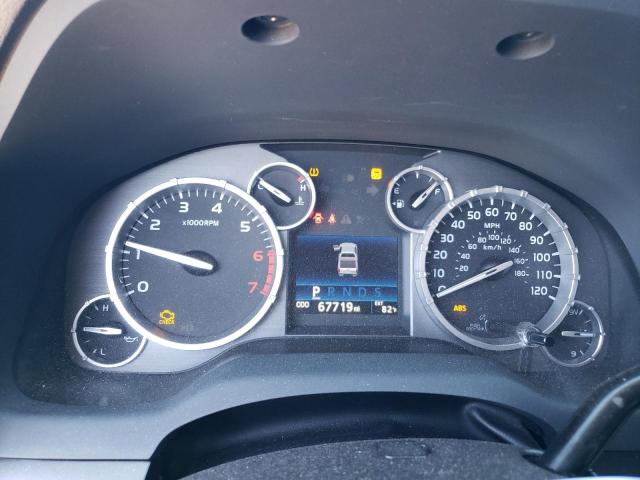 5TFRY5F18HX213553 - 2017 TOYOTA TUNDRA DOUBLE CAB SR/SR5 BLUE photo 9