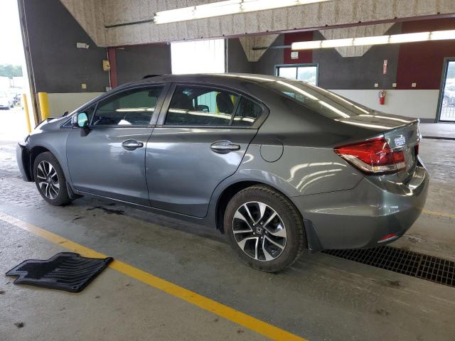 2HGFB2F9XDH532249 - 2013 HONDA CIVIC EXL GRAY photo 2