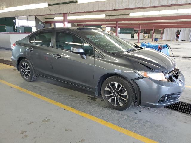 2HGFB2F9XDH532249 - 2013 HONDA CIVIC EXL GRAY photo 4