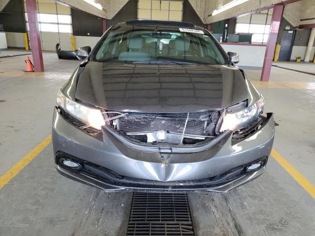 2HGFB2F9XDH532249 - 2013 HONDA CIVIC EXL 灰色 照片 5