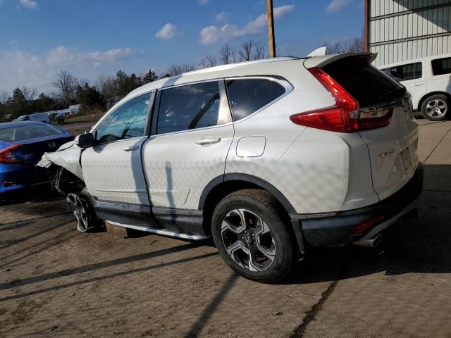 2HKRW2H99JH611007 - 2018 HONDA CR-V TOURING WHITE photo 2