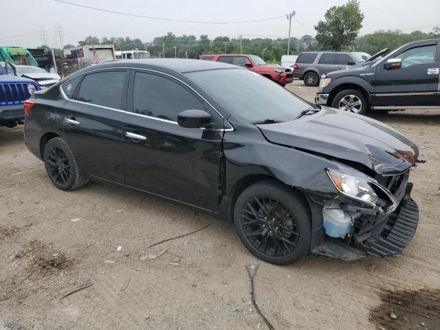 3N1AB7AP1KY263600 - 2019 NISSAN SENTRA S 黑色 照片 4