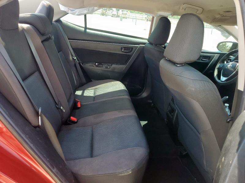 5YFBURHE5KP875200 - 2019 TOYOTA COROLLA LE L RED photo 10