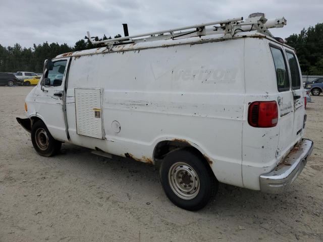 2B7KB31Z3YK147666 - 2000 DODGE RAM VAN B3500 WHITE photo 2