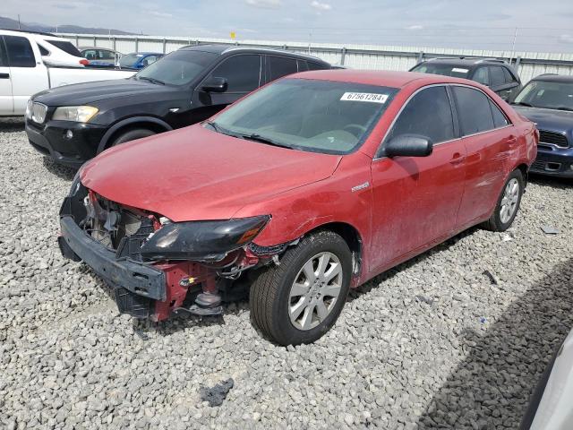 4T1BB46K18U031311 - 2008 TOYOTA CAMRY HYBRID RED photo 1