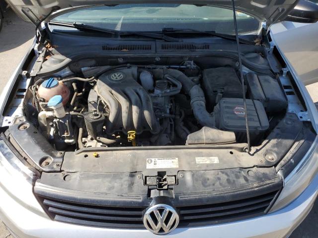 3VW1K7AJXEM335704 - 2014 VOLKSWAGEN JETTA BASE 银色 照片 11