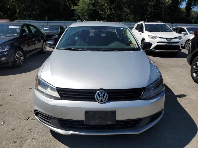 3VW1K7AJXEM335704 - 2014 VOLKSWAGEN JETTA BASE 银色 照片 5