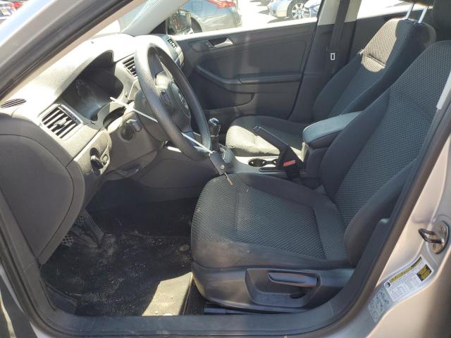 3VW1K7AJXEM335704 - 2014 VOLKSWAGEN JETTA BASE 银色 照片 7