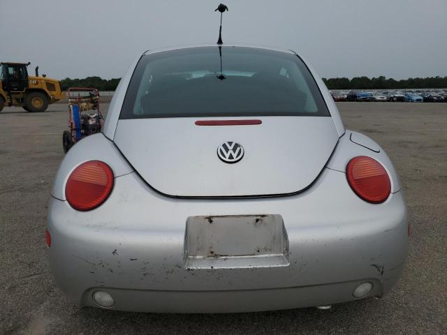 3VWCC21C5YM452007 - 2000 VOLKSWAGEN NEW BEETLE GLS Сріблястий фото 6