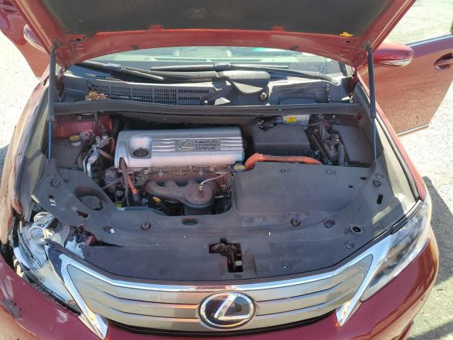 JTHBB1BA6A2002001 - 2010 LEXUS HS 250H RED photo 11