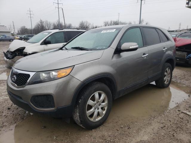 5XYKT4A12CG238557 - 2012 KIA SORENTO BA GRAY photo 1