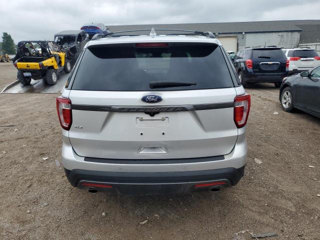 1FM5K7D89HGA03180 - 2017 FORD EXPLORER XLT 银色 照片 6