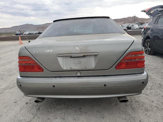 WDBGA70G8WA401072 - 1998 MERCEDES-BENZ CL 500 SILVER photo 6