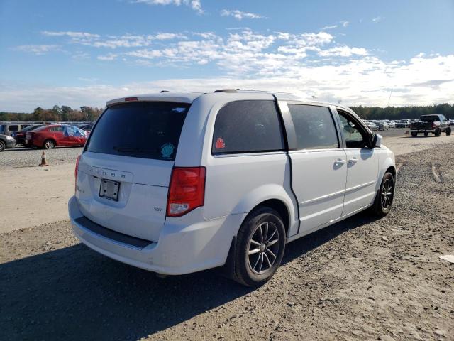 2C4RDGCG7HR707224 - 2017 DODGE GRAND CARA SXT WHITE photo 3