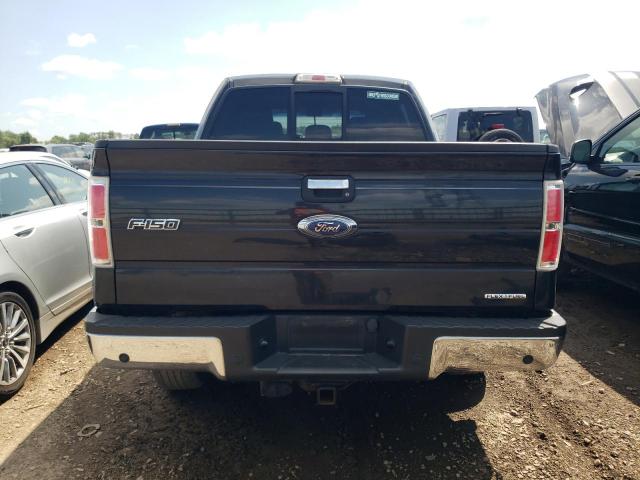 1FTFW1EFXDFB43696 - 2013 FORD F150 SUPERCREW BLACK photo 6