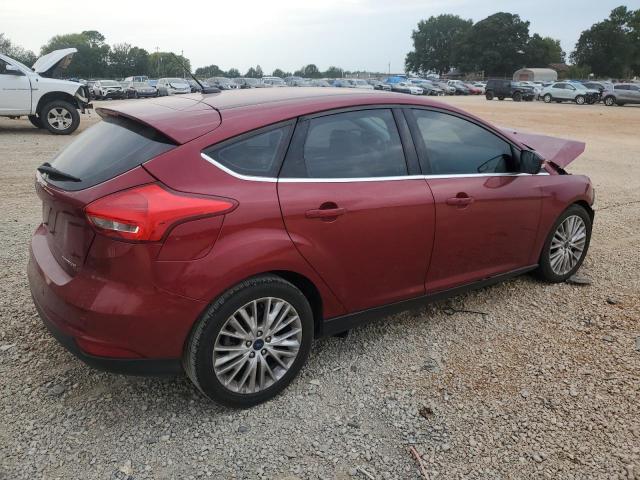 1FADP3N26HL279589 - 2017 FORD FOCUS TITANIUM RED photo 3