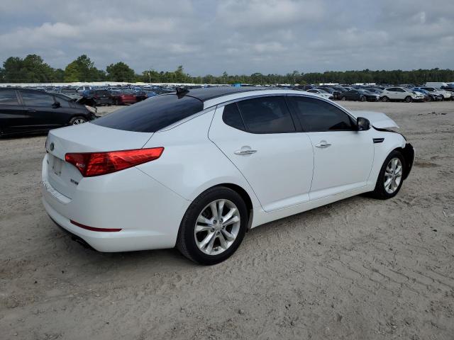 5XXGN4A7XDG256430 - 2013 KIA OPTIMA EX WHITE photo 3