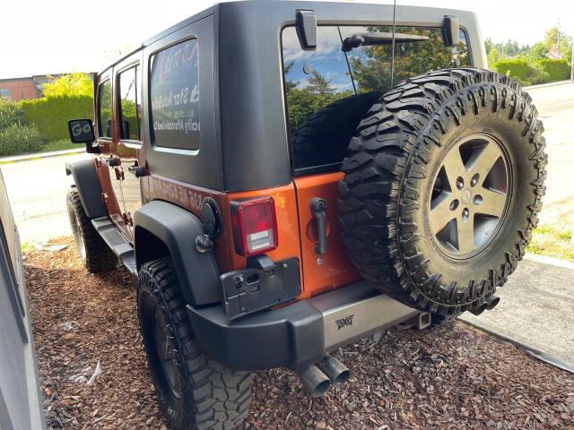 1J4BA3H17AL189048 - 2010 JEEP WRANGLER U SPORT ORANGE photo 3