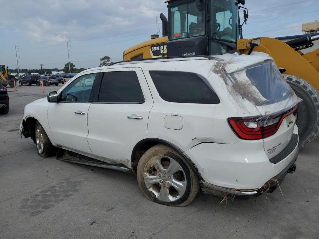 1C4RDHAG0EC595847 - 2014 DODGE DURANGO SXT WHITE photo 2