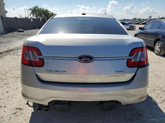 1FAHP2EW1AG105300 - 2010 FORD TAURUS SEL SILVER photo 6