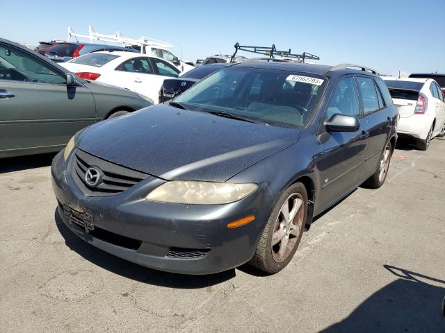 1YVHP82D045N93052 - 2004 MAZDA MAZDA6 S GRAY photo 1