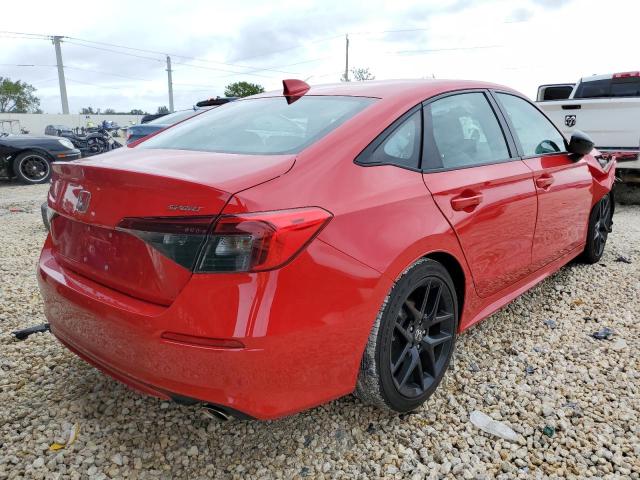 2HGFE2F52NH516777 - 2022 HONDA CIVIC SPORT Rot Foto 3