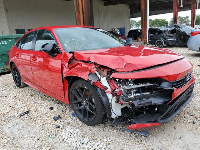 2HGFE2F52NH516777 - 2022 HONDA CIVIC SPORT Rot Foto 4