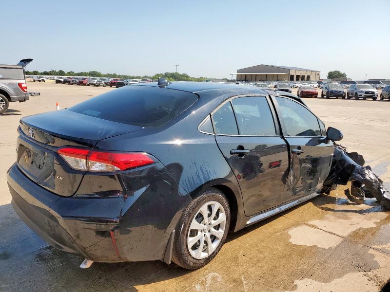 5YFB4MDE9SP303720 - 2025 TOYOTA COROLLA LE BLACK photo 3