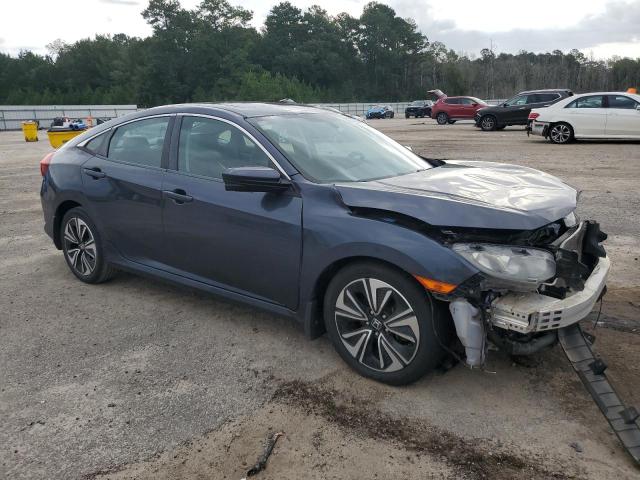 2HGFC1F70HH644506 - 2017 HONDA CIVIC EXL 蓝色 照片 4