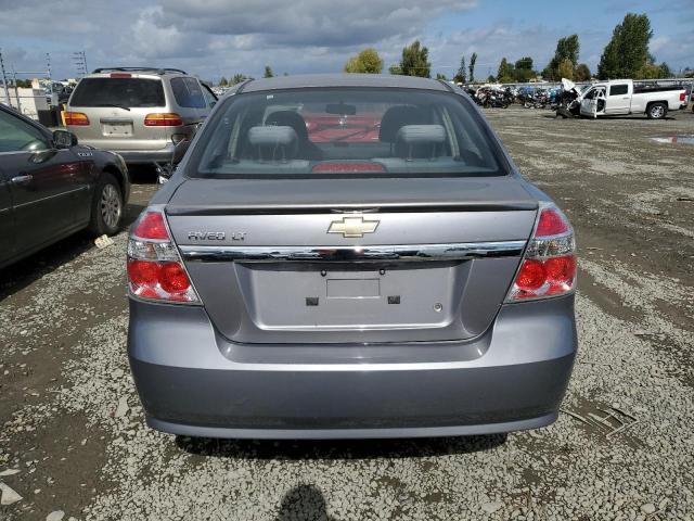 KL1TD5DE9AB117125 - 2010 CHEVROLET AVEO LS SILVER photo 6