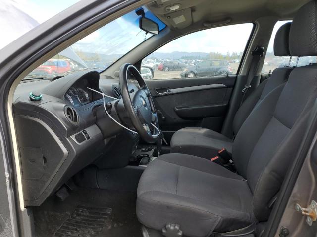 KL1TD5DE9AB117125 - 2010 CHEVROLET AVEO LS Gümüş foto 7