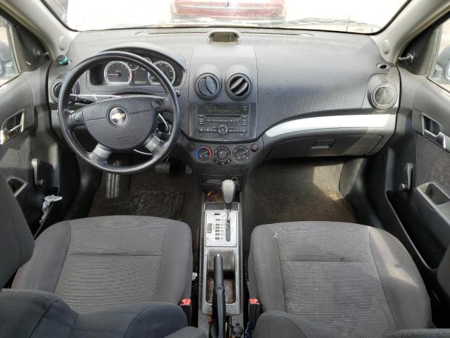 KL1TD5DE9AB117125 - 2010 CHEVROLET AVEO LS Gümüş foto 8