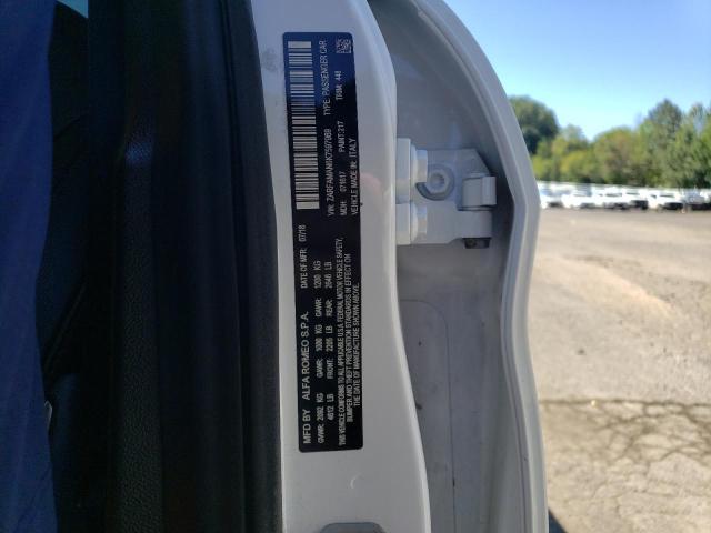 ZARFAMAN6K7597969 - 2019 ALFA ROMEO GIULIA 白色 照片 12