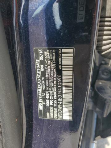 WDDWF4JB3JR410696 - 2018 MERCEDES-BENZ C 300 ლურჯი ფოტო 12