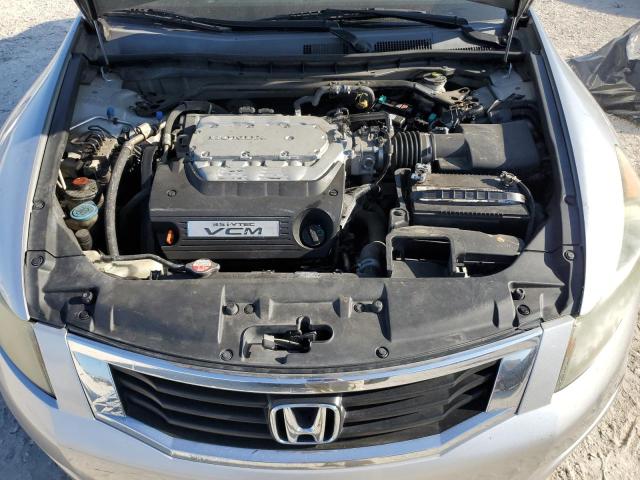 1HGCP36898A081966 - 2008 HONDA ACCORD EXL SILVER photo 11