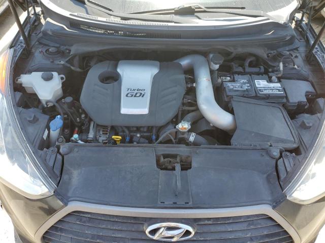 KMHTC6AE1GU249729 - 2016 HYUNDAI VELOSTER TURBO შავი ფოტო 11