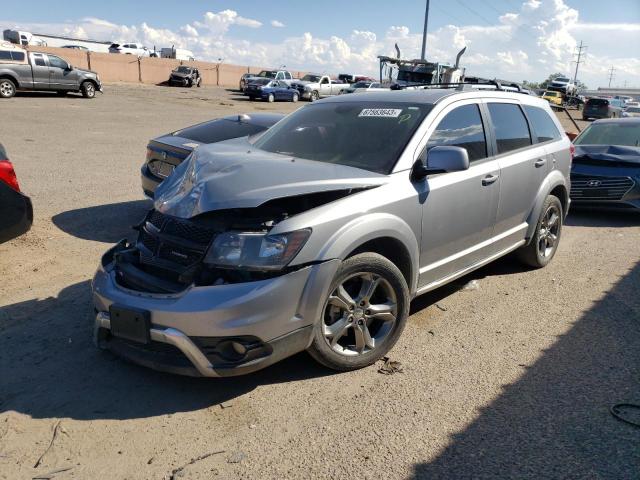 3C4PDDGGXHT556098 - 2017 DODGE JOURNEY CROSSROAD SILVER photo 1