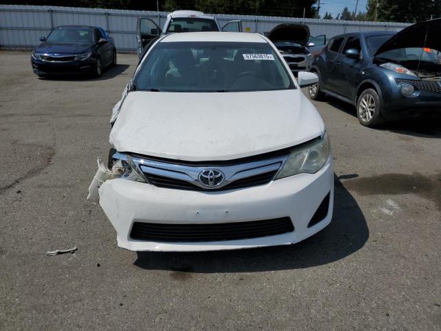 4T1BF1FK6CU518273 - 2012 TOYOTA CAMRY BASE WHITE photo 5