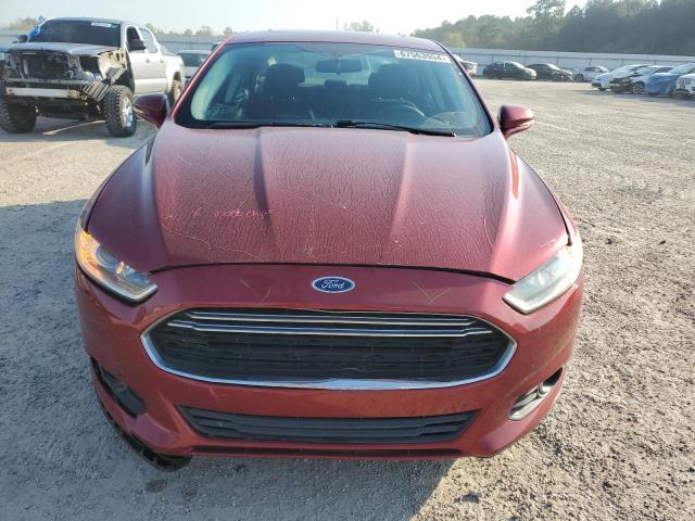 3FA6P0HD0ER182034 - 2014 FORD FUSION SE RED photo 5