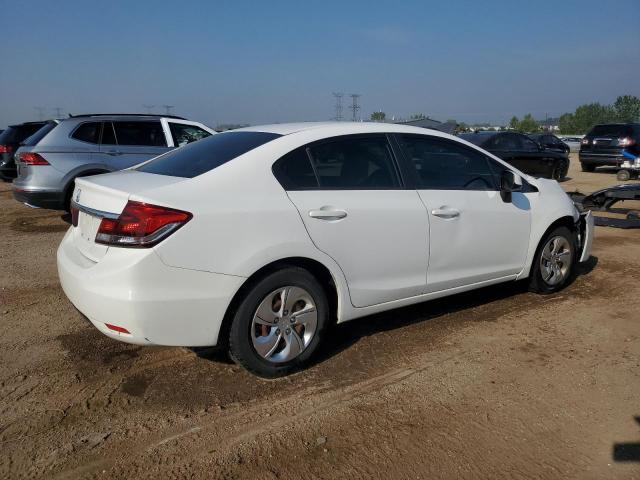 19XFB2F59DE033630 - 2013 HONDA CIVIC LX WHITE photo 3