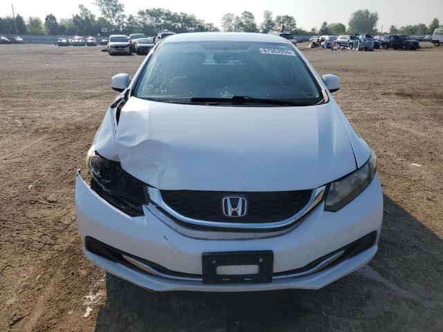 19XFB2F59DE033630 - 2013 HONDA CIVIC LX WHITE photo 5