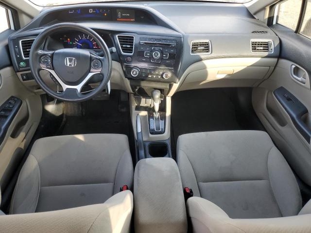 19XFB2F59DE033630 - 2013 HONDA CIVIC LX WHITE photo 8