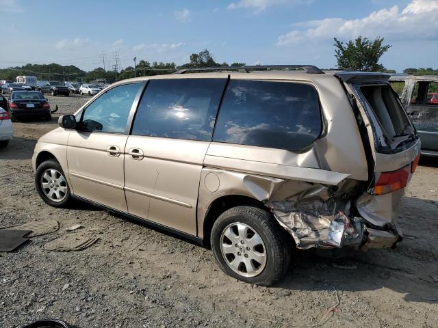 2HKRL18672H568054 - 2002 HONDA ODYSSEY EX TAN photo 2