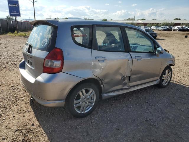 JHMGD37607S055219 - 2007 HONDA FIT S 银色 照片 3