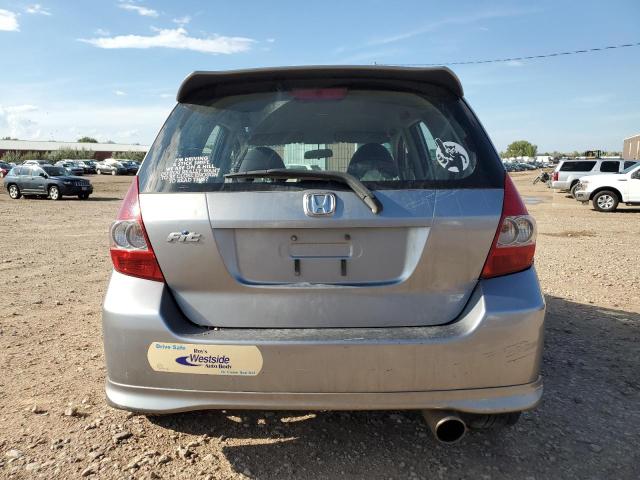 JHMGD37607S055219 - 2007 HONDA FIT S 银色 照片 6