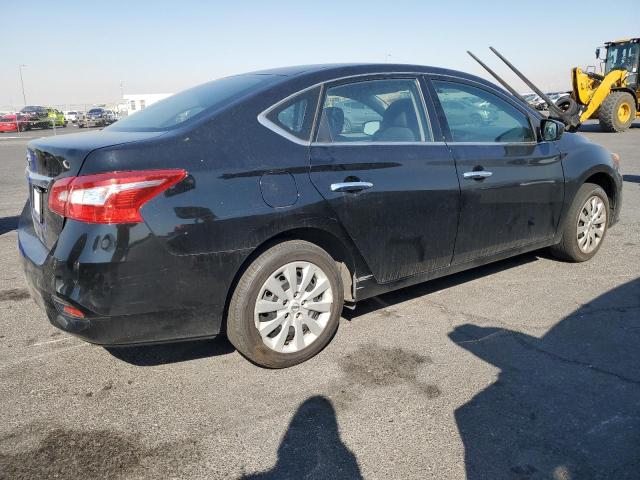 3N1AB7AP5KY243771 - 2019 NISSAN SENTRA S Черный фото 3