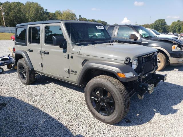 1C4HJXDG2PW550727 - 2023 JEEP WRANGLER SPORT GRAY photo 4