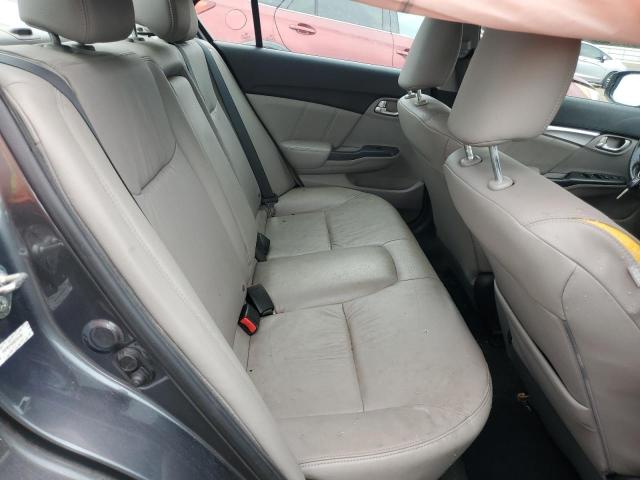 19XFB2F92DE283150 - 2013 HONDA CIVIC EXL GRAY photo 10