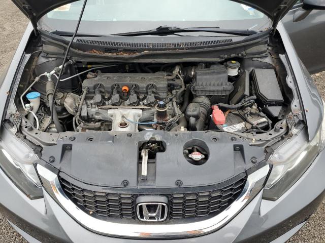 19XFB2F92DE283150 - 2013 HONDA CIVIC EXL GRAY photo 11